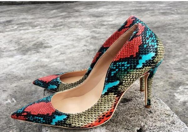 ship2019 new fashion multi python women poined toes snake high heels pumps real leather stiletto heels heeled shoes dre2023711, Black
ship2019 new fashion multi python women poined toes snake high heels pumps real leather stiletto heels heeled shoes dre2023711, Black