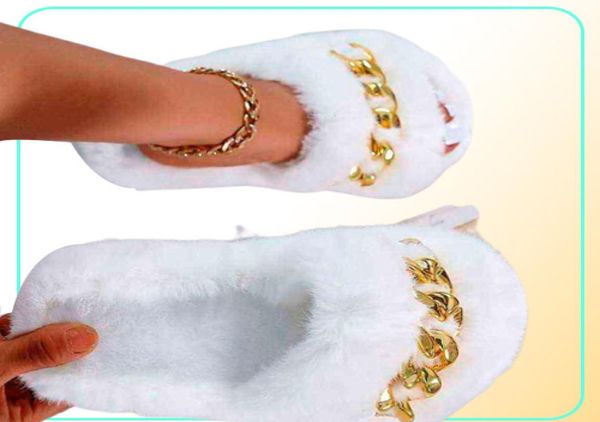 women039s slippers metal chain ytmtloy open toe furry shoes female solid color soft bottom house 2021 indoor zapatillas mujer c2614838, Black
women039s slippers metal chain ytmtloy open toe furry shoes female solid color soft bottom house 2021 indoor zapatillas mujer c2614838, Black