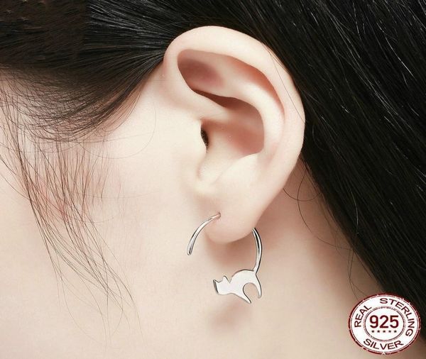 925 sterling silver earring cute cat stud jewelry simple high polished earrings for women brides bridesmaid valentines day gifts4452244, Golden
925 sterling silver earring cute cat stud jewelry simple high polished earrings for women brides bridesmaid valentines day gifts4452244, Golden