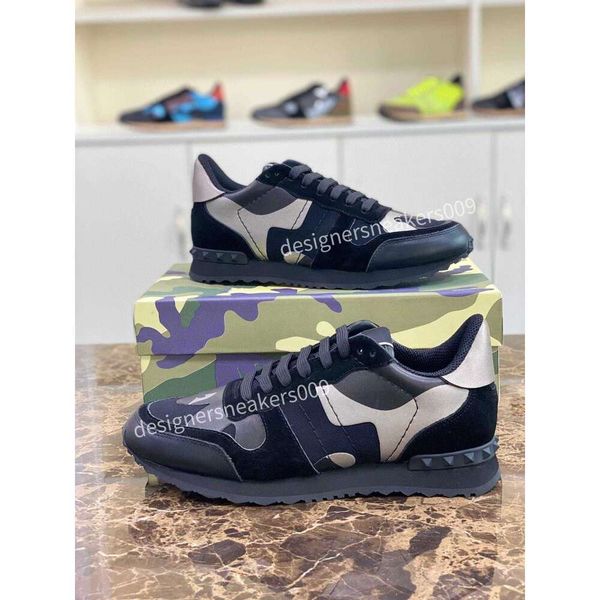 studded rivet valentinolies shoe camo designers shoes camouflage flats casual sneakers mesh men suede leather women tra, Black
studded rivet valentinolies shoe camo designers shoes camouflage flats casual sneakers mesh men suede leather women tra, Black