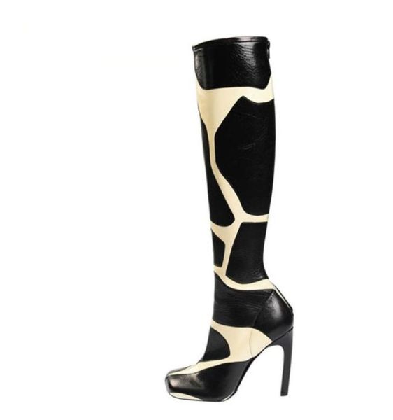 fall women039s boots fashion leopard print pu leather laceup heels square toe large size 43 knee back zip tall boots6372038, Black
fall women039s boots fashion leopard print pu leather laceup heels square toe large size 43 knee back zip tall boots6372038, Black