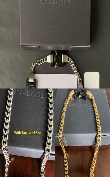 20fw alyx buckle necklace men women 1017alyx9sm charm necklaces hollow openwork letters stainless steel chain colorfast q08095941625, Silver
20fw alyx buckle necklace men women 1017alyx9sm charm necklaces hollow openwork letters stainless steel chain colorfast q08095941625, Silver