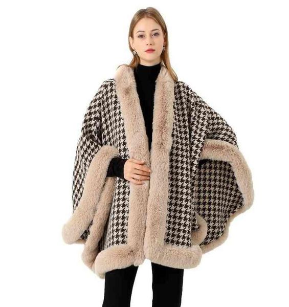 scarves 2022 autumn and winter imitation rex rabbit hair super large fur collar thousand bird lattice wool shawl scarf cloak coat 6449762, Blue;gray
scarves 2022 autumn and winter imitation rex rabbit hair super large fur collar thousand bird lattice wool shawl scarf cloak coat 6449762, Blue;gray