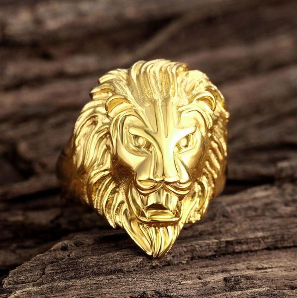 fashion men039s gold stainless steel men039s ring exaggerated domineering fashion lion head steel ring vintage gothic punk r4912638, Golden;silver
fashion men039s gold stainless steel men039s ring exaggerated domineering fashion lion head steel ring vintage gothic punk r4912638, Golden;silver