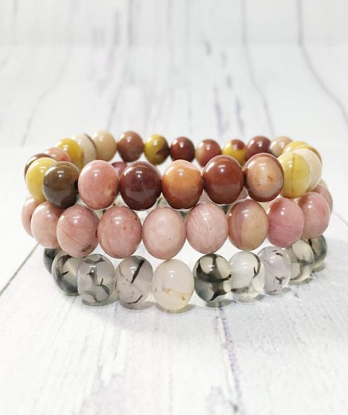 mg0308 8 mm rhodonite beaded bracelet set natural grand dragon vein agates bracelet mookaite jasper stack bracelet3543104, Black
mg0308 8 mm rhodonite beaded bracelet set natural grand dragon vein agates bracelet mookaite jasper stack bracelet3543104, Black