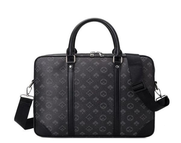 men shoulder briefcase black leather designer handbag business women lapmessenger bag letter print big size wallets4701398
men shoulder briefcase black leather designer handbag business women lapmessenger bag letter print big size wallets4701398