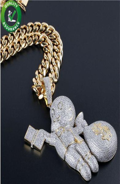 iced out chains pendant designer necklace hip hop jewelry mens cuban link gold luxury diamond bling cz rapper chain cartoon brand 2274878, Silver
iced out chains pendant designer necklace hip hop jewelry mens cuban link gold luxury diamond bling cz rapper chain cartoon brand 2274878, Silver