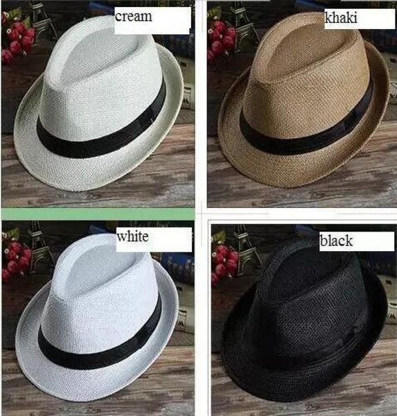 men women panama straw hats fedora stingy brim hats soft fashion for 7 colors summer sun beach caps linen jazz cap5439713, Blue;gray 
men women panama straw hats fedora stingy brim hats soft fashion for 7 colors summer sun beach caps linen jazz cap5439713, Blue;gray