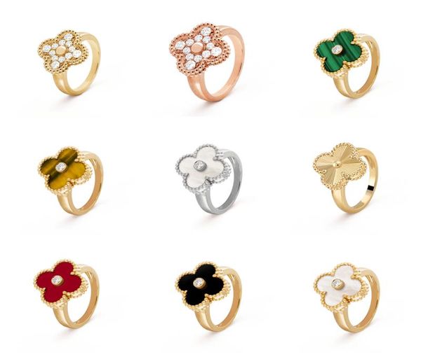 fashion classic 4four leaf clover band rings 925 sier 18k gold with diamonds for womengirls valentine039s5220024, Golden;silver
fashion classic 4four leaf clover band rings 925 sier 18k gold with diamonds for womengirls valentine039s5220024, Golden;silver