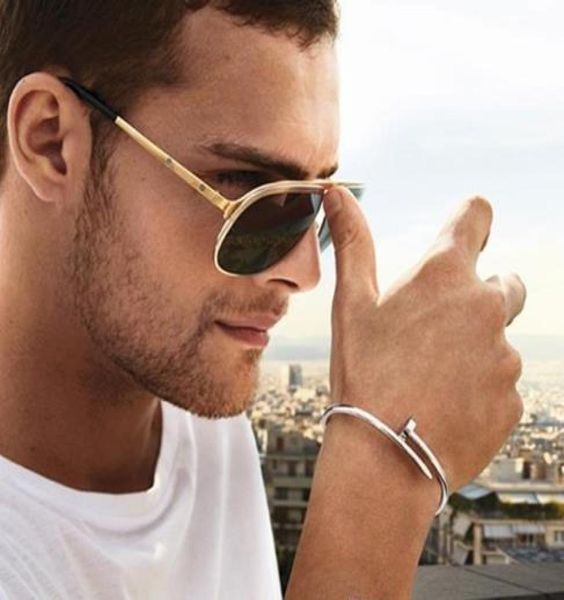 trade popularity creative designer titanium steel jewelry no diamond bracelet personality open simple nails stainless steel bracel8980972, Golden;silver
trade popularity creative designer titanium steel jewelry no diamond bracelet personality open simple nails stainless steel bracel8980972, Golden;silver