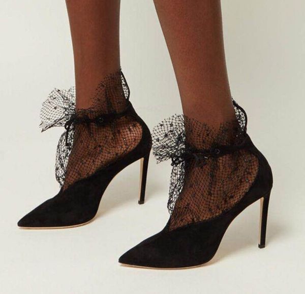 black suede party women pumps rihana lace decor high heels mesh ankle boots ladies shoes woman pointed toe stiletto9079146
black suede party women pumps rihana lace decor high heels mesh ankle boots ladies shoes woman pointed toe stiletto9079146