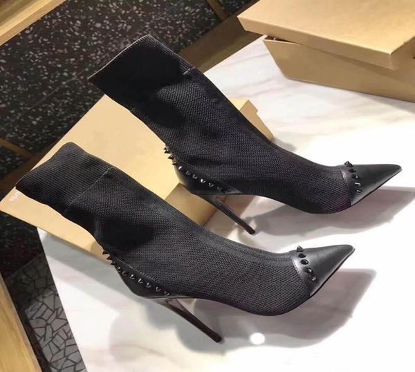 socks boot high heel ankle ankle boots scarpins studded fashion brand designer women short booties black soft le7999197
socks boot high heel ankle ankle boots scarpins studded fashion brand designer women short booties black soft le7999197