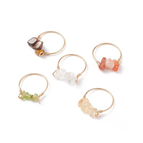 natural stone chip beaded rings for women crystal quartz amethyst 18k gold copper handmade wedding party green aventurine finger ring, Golden;silver
natural stone chip beaded rings for women crystal quartz amethyst 18k gold copper handmade wedding party green aventurine finger ring, Golden;silver