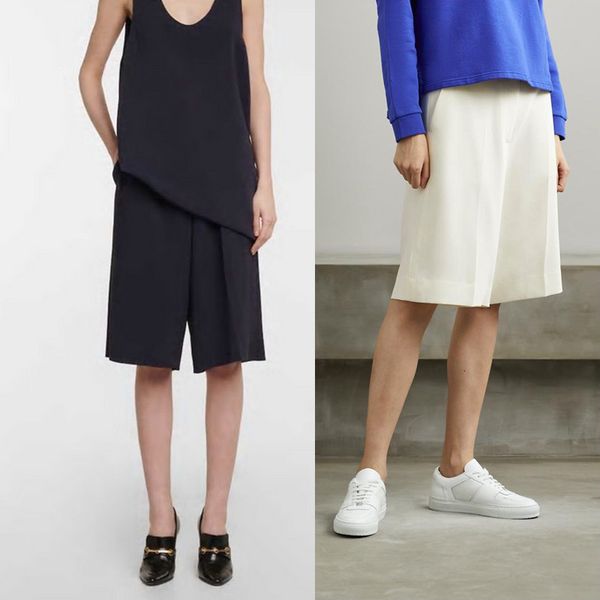 women's pants s ther0w casual pant's simple high waist acetic acid drop feel delicate classic versatile knee length suit shorts 23, Black;white
women's pants s ther0w casual pant's simple high waist acetic acid drop feel delicate classic versatile knee length suit shorts 23, Black;white