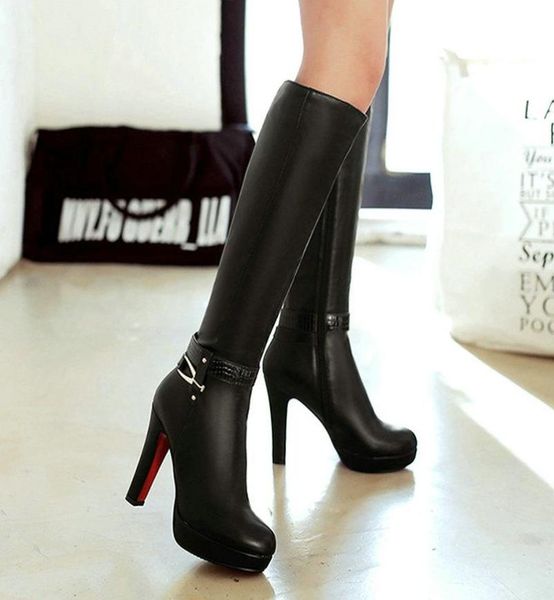 boots faux leather women fashion all match knee high winter platform heel shoes black white apricot 20222571292
boots faux leather women fashion all match knee high winter platform heel shoes black white apricot 20222571292