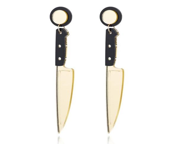 punk exaggerated knife dangle earring cool hip hop acrylic long tassel rock women men stud earrings mirror surface ear stud6437010, Silver
punk exaggerated knife dangle earring cool hip hop acrylic long tassel rock women men stud earrings mirror surface ear stud6437010, Silver