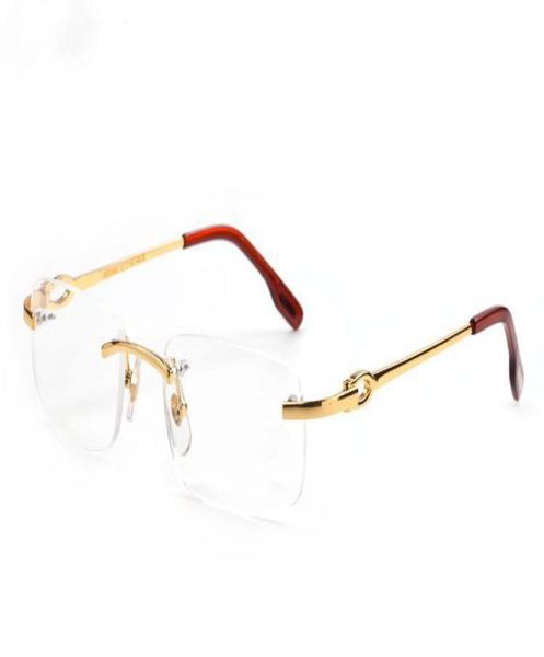 new fashion men optical frame glasses rimless gold metal buffalo horn eyewear clear lenses sunglasses occhiali lentes lunette de s9529898, White;black
new fashion men optical frame glasses rimless gold metal buffalo horn eyewear clear lenses sunglasses occhiali lentes lunette de s9529898, White;black