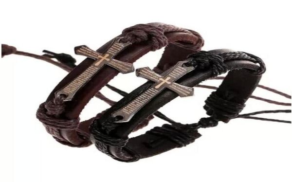 stylish men039s leather braided bracelets titanium stainless steel bible cross wristband hemp lover039s handmade women new x2354515, Golden;silver
stylish men039s leather braided bracelets titanium stainless steel bible cross wristband hemp lover039s handmade women new x2354515, Golden;silver