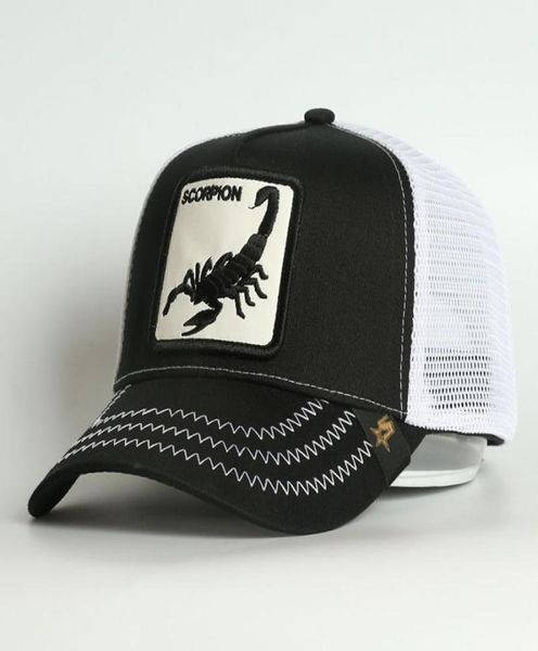 custom 5 panel curved brim baseball cap good delicate animal embroidery alacran scorpion mesh trucker breathable hat both for men 6338555, Blue;gray
custom 5 panel curved brim baseball cap good delicate animal embroidery alacran scorpion mesh trucker breathable hat both for men 6338555, Blue;gray