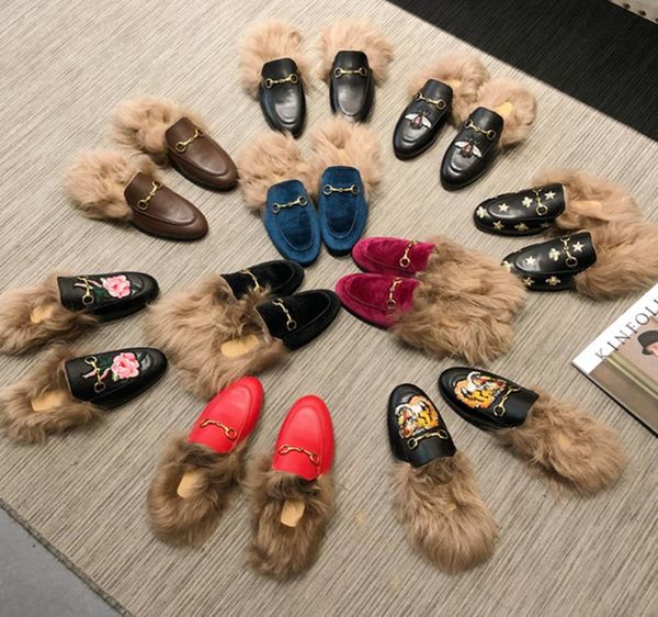 brand new women princetown leather slipper fur suede velvet winter slipper loafers muller flat eur3446 with box2416702, Black
brand new women princetown leather slipper fur suede velvet winter slipper loafers muller flat eur3446 with box2416702, Black
