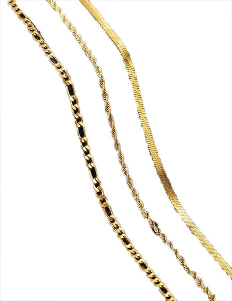 chains vintage gold chain necklace for women herringbone rope foxtail figaro curb link choker jewelry accessories whole2717560, Silver
chains vintage gold chain necklace for women herringbone rope foxtail figaro curb link choker jewelry accessories whole2717560, Silver