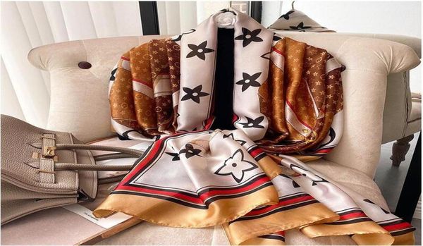 brand silk scarf for women shawls wraps fashion large size soft beach stoles foulard echarpe hijabs 180x90cm7433245, Blue;gray
brand silk scarf for women shawls wraps fashion large size soft beach stoles foulard echarpe hijabs 180x90cm7433245, Blue;gray