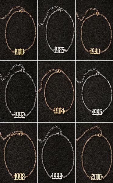 birth year anklet leg bracelet jewelry personalize stainless steel gold custom number anklets gifts4479267, Red;blue
birth year anklet leg bracelet jewelry personalize stainless steel gold custom number anklets gifts4479267, Red;blue