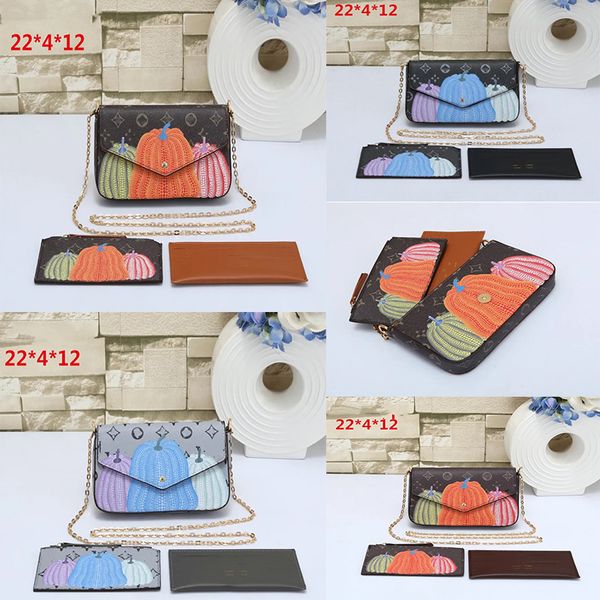 x yk yayoi kusama multi pochette felicie luxury designer bags chain wallet mini purses crossbody women handbag shoulder bags luxurys handbag
x yk yayoi kusama multi pochette felicie luxury designer bags chain wallet mini purses crossbody women handbag shoulder bags luxurys handbag