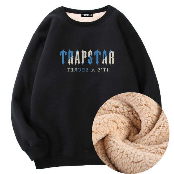 trendy brand trapstar winter plush thickened lamb cashmere hooded jacket sports fleece sweater men and women hoodie sweatshirt tr wy732, Black
trendy brand trapstar winter plush thickened lamb cashmere hooded jacket sports fleece sweater men and women hoodie sweatshirt tr wy732, Black