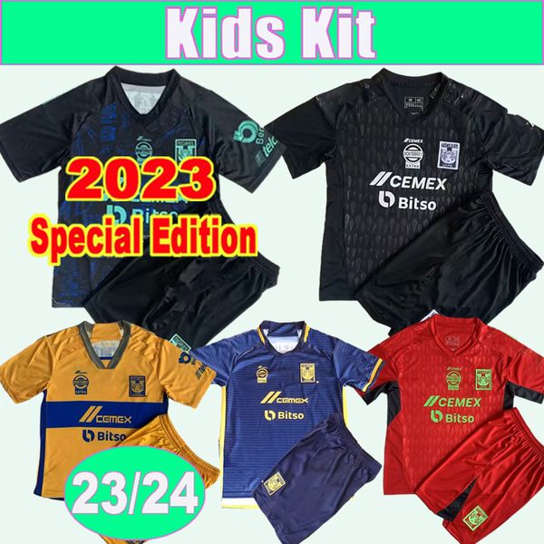 23 24 tigres de la uanl kids kit soccer jerseysgoalkeeper hugo gignac lopez d. reyes pizarro aquino l. quinones rodriguez home away 3rd spec, Black
23 24 tigres de la uanl kids kit soccer jerseysgoalkeeper hugo gignac lopez d. reyes pizarro aquino l. quinones rodriguez home away 3rd spec, Black