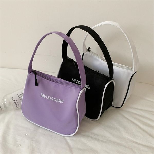 evening bags tas bahu kecil nilon untuk wanita tangan liar klasik kasual tote mini sederhana ketiak 230905
evening bags tas bahu kecil nilon untuk wanita tangan liar klasik kasual tote mini sederhana ketiak 230905