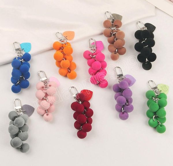 fruit pompom ball key chain for women girls car bags charms solid grape key ring fashion heart shaped pendant keychain7517299, Silver
fruit pompom ball key chain for women girls car bags charms solid grape key ring fashion heart shaped pendant keychain7517299, Silver