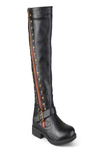 womens new designs spring and autumn long boots big flat heels pointed toes side zip motorcycle buckle boots7762785, Black
womens new designs spring and autumn long boots big flat heels pointed toes side zip motorcycle buckle boots7762785, Black