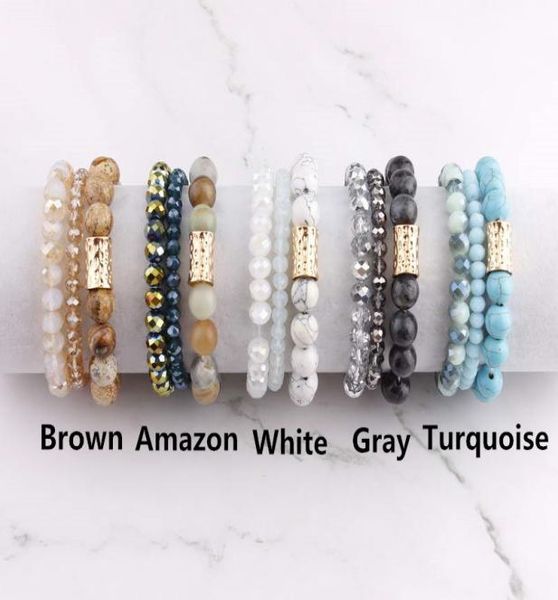 natural stone glass beads multistrand bracelets set for women 2020 spring summer bangle bracelet fashion jewelry accessories4310066, Black
natural stone glass beads multistrand bracelets set for women 2020 spring summer bangle bracelet fashion jewelry accessories4310066, Black