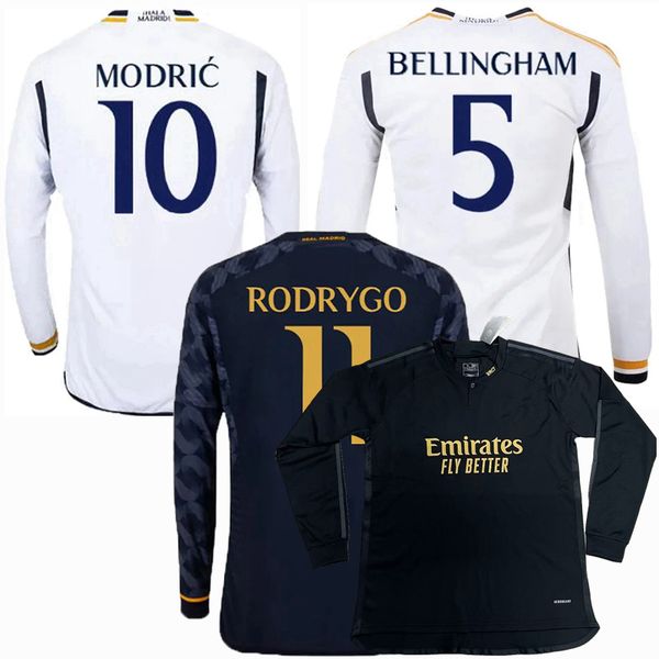 long sleeve player fans arda guler soccer jerseys bellingham real madrids 2023 2024 valverde alaba vini jr camavinga tchouameni kroos modric, Black;yellow
long sleeve player fans arda guler soccer jerseys bellingham real madrids 2023 2024 valverde alaba vini jr camavinga tchouameni kroos modric, Black;yellow