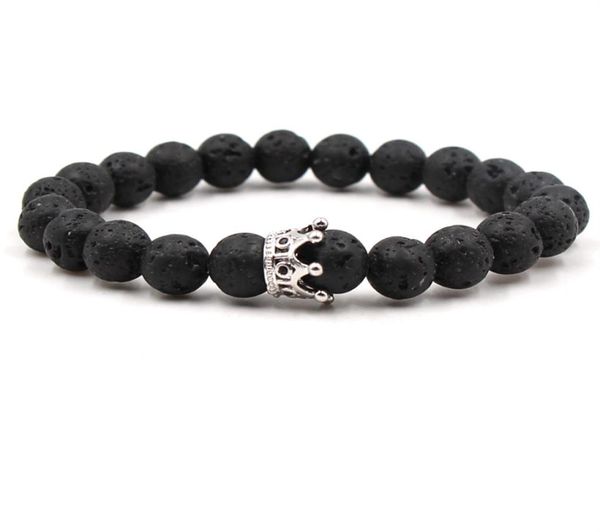 8mm lava rock stone crown rhinestone bracelets elastic bracelet lava essential oil perfume diffuser bracelets9944515, Black
8mm lava rock stone crown rhinestone bracelets elastic bracelet lava essential oil perfume diffuser bracelets9944515, Black