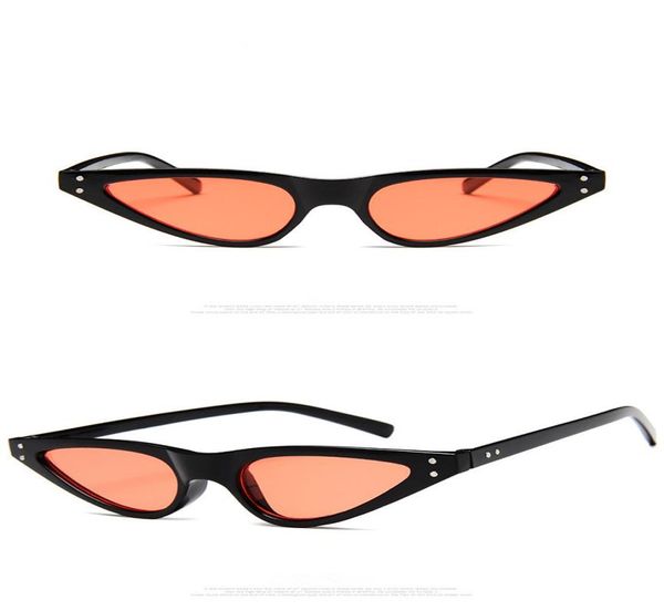 2018 cat eye sunglasses women brand designer vintage black red triangle frame 90s cateye sun glasses shades plastic hinge 5167036960, White;black
2018 cat eye sunglasses women brand designer vintage black red triangle frame 90s cateye sun glasses shades plastic hinge 5167036960, White;black
