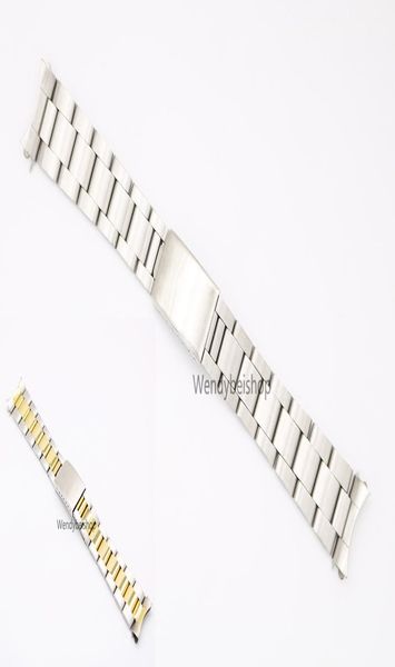 19 20mm 316l stainless steel two tone gold silver watch band strap old style oyster bracelet hollow curved end2696672, Black;brown
19 20mm 316l stainless steel two tone gold silver watch band strap old style oyster bracelet hollow curved end2696672, Black;brown