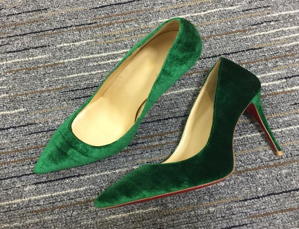 women shoes s high heels pointed toe sole pumps come with logo dust bags wedding9712268, Black
women shoes s high heels pointed toe sole pumps come with logo dust bags wedding9712268, Black