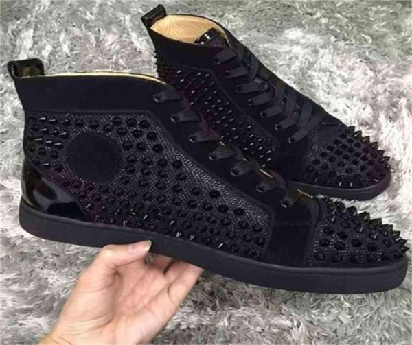 design spikes high sneakers shoes womenmen casual rivets party dress casual walking outdoor laceup trainers bra l3709651, Black
design spikes high sneakers shoes womenmen casual rivets party dress casual walking outdoor laceup trainers bra l3709651, Black