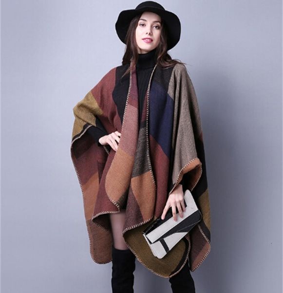 1pcs autumn winter scarf grid woman travel shawls wool spinning ladies national intensification cloak 18colors cape christmas part5279211, Blue;gray
1pcs autumn winter scarf grid woman travel shawls wool spinning ladies national intensification cloak 18colors cape christmas part5279211, Blue;gray