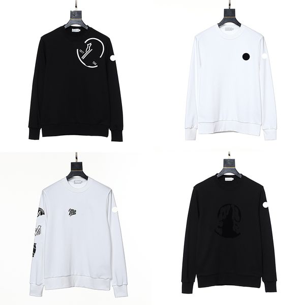 designer mens hoodies women's embroidery emblem print pattern round neck cotton loop pullover hoodies couple fashion casual warm design, Black
designer mens hoodies women's embroidery emblem print pattern round neck cotton loop pullover hoodies couple fashion casual warm design, Black