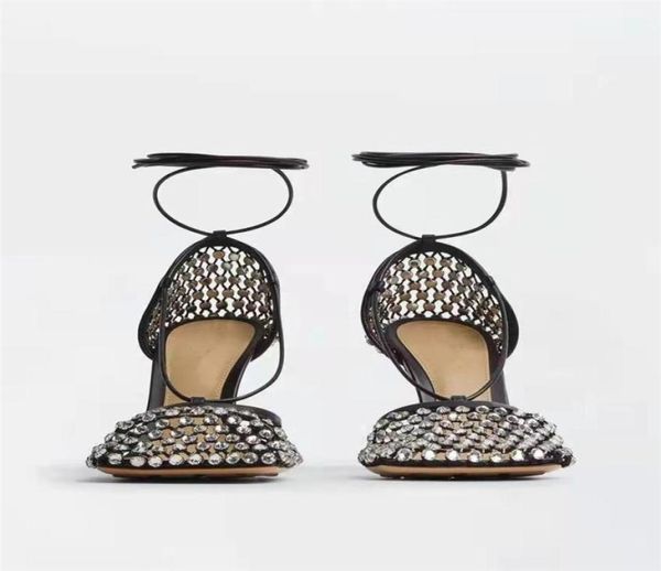 2022 new summer mesh square crystal thin high heels sandals ankle strap party shoes bling bling women runway ladies sandal2994674, Black
2022 new summer mesh square crystal thin high heels sandals ankle strap party shoes bling bling women runway ladies sandal2994674, Black