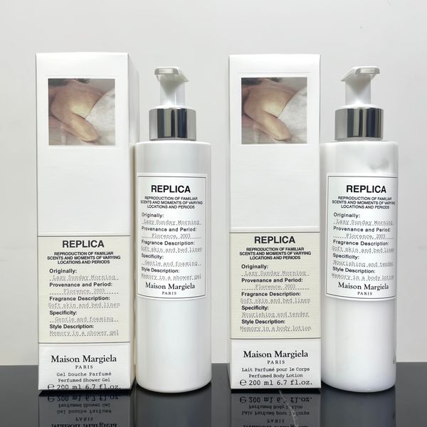 arrival maison martin margiela perfumed shower gel body lotion 200ml lazy sunday morning sailing day moisturizes hydrates refreshes and mois
arrival maison martin margiela perfumed shower gel body lotion 200ml lazy sunday morning sailing day moisturizes hydrates refreshes and mois