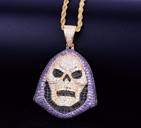 hoody skull purple stone pendant necklace personality chain gold silver iced out cubic zirconia hip hop rock jewelry2540551
hoody skull purple stone pendant necklace personality chain gold silver iced out cubic zirconia hip hop rock jewelry2540551