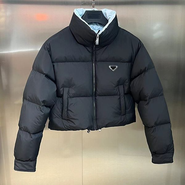 designer womens winter jacket inverted triangle badge short standing neck drawstring puffer coat thickened warm jackets womens bread jacket, Black
designer womens winter jacket inverted triangle badge short standing neck drawstring puffer coat thickened warm jackets womens bread jacket, Black