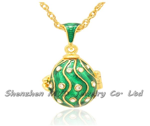 whole stylish jewelry women russian style crystal faberge egg pendant locket necklace hand enamel with gold plating4323510, Silver
whole stylish jewelry women russian style crystal faberge egg pendant locket necklace hand enamel with gold plating4323510, Silver