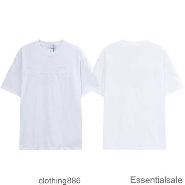 designer 2023 mens shorts sleeves t shirts lanvins streetwear tees american high street womens loose sweatshirts sports casual t-shirt pwkz, White;black
designer 2023 mens shorts sleeves t shirts lanvins streetwear tees american high street womens loose sweatshirts sports casual t-shirt pwkz, White;black