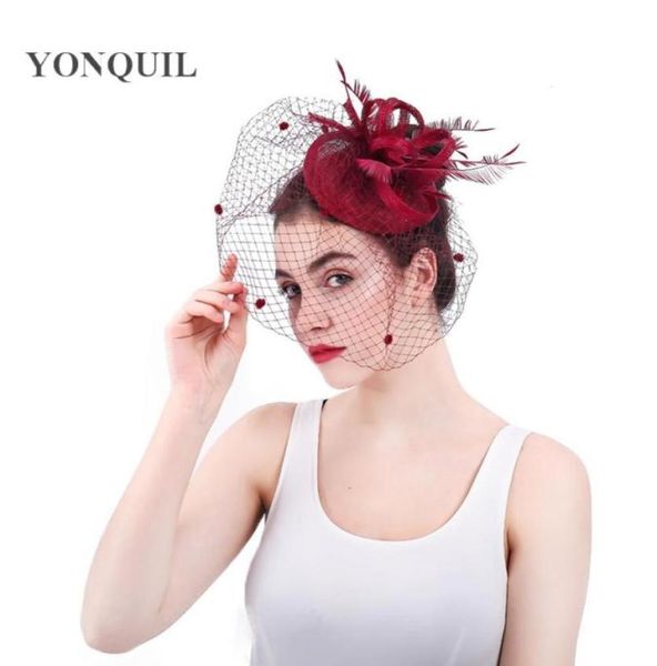 stingy brim hats marron fashion veils fascinator hat hair pin bride elegant mesh fedora cap ladies linen headpiece with53059465546594, Blue;gray
stingy brim hats marron fashion veils fascinator hat hair pin bride elegant mesh fedora cap ladies linen headpiece with53059465546594, Blue;gray