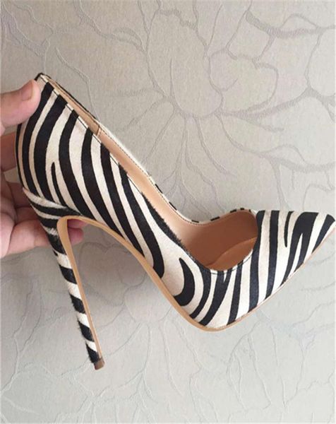 zebra pony hair point toe high heels shoes pumps 100 real po real leather thin heels 120mm 100mm3240794, Black
zebra pony hair point toe high heels shoes pumps 100 real po real leather thin heels 120mm 100mm3240794, Black